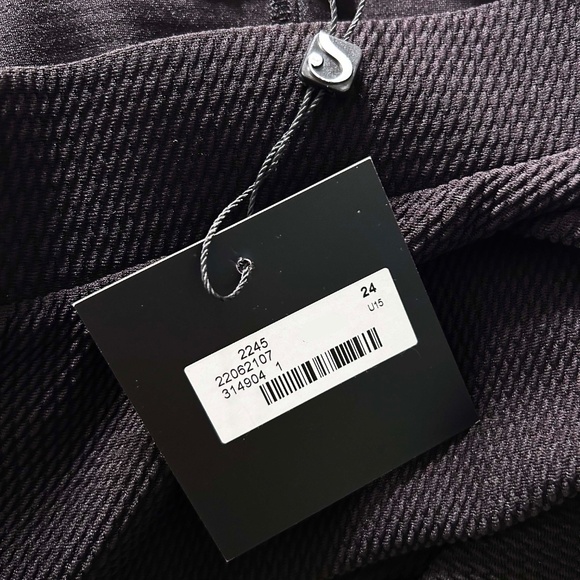 MIDI SKIRT, BLACK, SIZE 24, MADE IN CANADA!, PULL ON, MICHEL STUDIO for ADDITIO - Picture 2 of 8